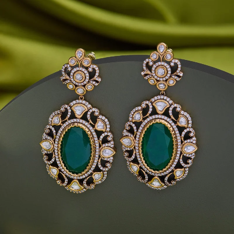 Women's Earrings – Elegant Designs for Every Personality--Kundan Earring 164024