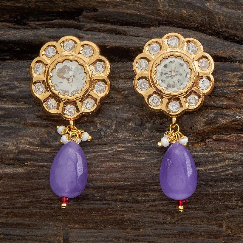 Women's Earrings – Elegant Designs for Every Personality--Kundan Earring 161627