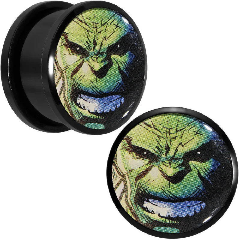 Women's Earrings – Elegant Designs for Every Personality--3/4 Licensed The Incredible Hulk Acrylic Screw Fit Plugs Set Women's Earrings – Elegant Designs for Every Personality--3/4 Licensed The Incredible Hulk Acrylic Screw Fit Plugs Set