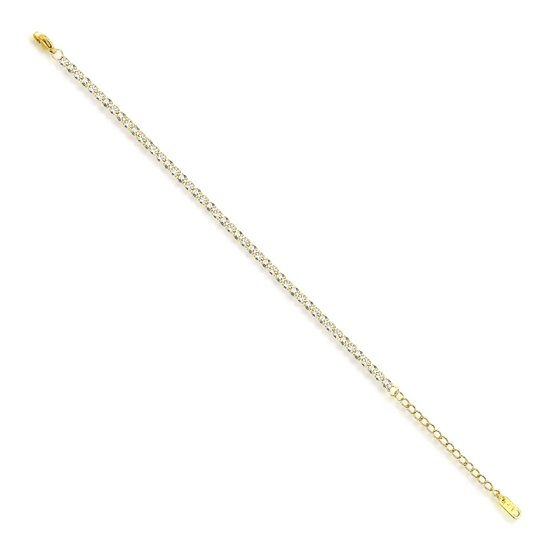 Women's Bangles with Precious Gemstones-Iced Out Bracelet