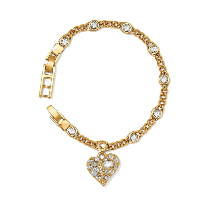 Trendy Cuff Bangles for Women-Trust Your Journey Golden Bracelet