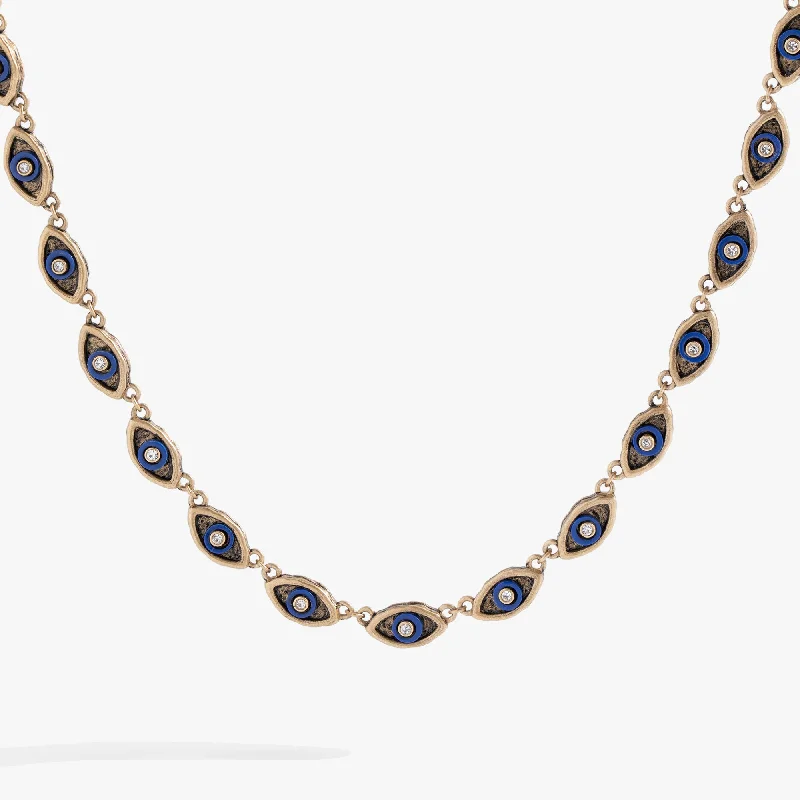 Shop Classic Women's  Necklaces & Pendants with a Modern Twist-Untamed Evil Eye Chain Necklace 18"