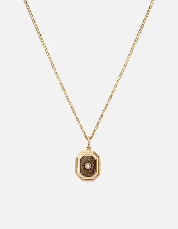 Exclusive Men's Necklaces & Pendants for the Modern Gentleman-Umbra Sapphire Necklace, Gold Vermeil/Black Exclusive Men's Necklaces & Pendants for the Modern Gentleman-Umbra Sapphire Necklace, Gold Vermeil/Black