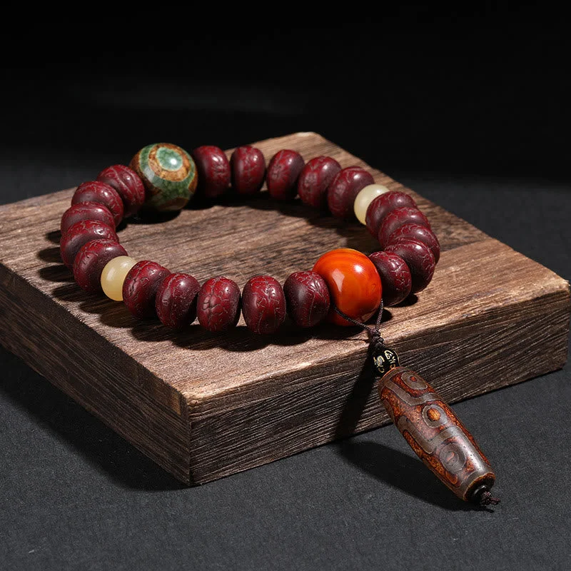 Men's Stone Beaded Bracelets-Buddha Stones Tibet Bodhi Seed Dzi Bead Dancing Lion Luck Bracelet Wrist Mala Men's Stone Beaded Bracelets-Buddha Stones Tibet Bodhi Seed Dzi Bead Dancing Lion Luck Bracelet Wrist Mala