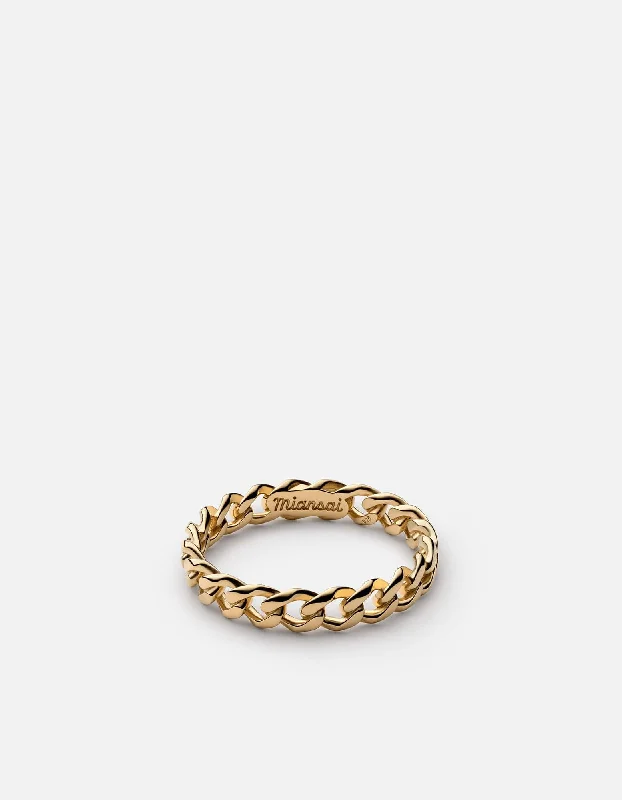Top Men's Rings – Crafted for Every Style  Cuban Link Ring, Gold