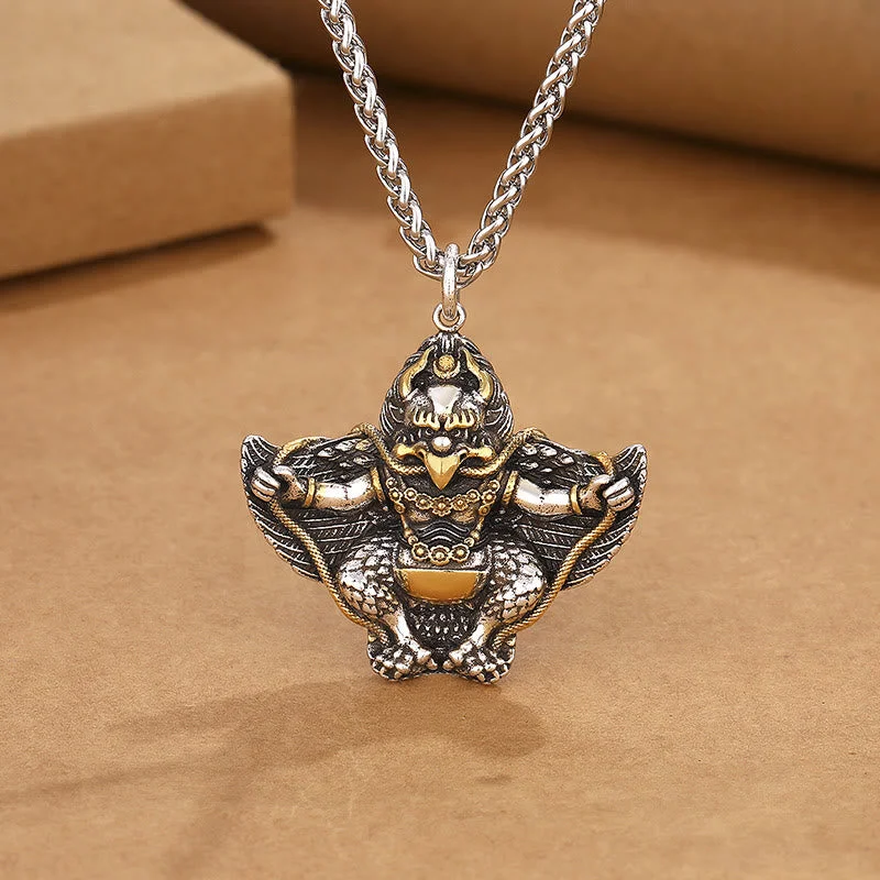 Shop Classic Women's Necklaces & Pendants with a Modern Twist-Buddha Stones Tibet Garuda Bird Copper Protection Necklace Pendant Shop Classic Women's Necklaces & Pendants with a Modern Twist-Buddha Stones Tibet Garuda Bird Copper Protection Necklace Pendant