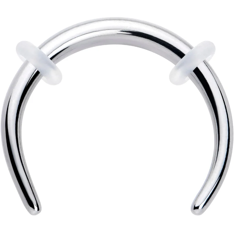 Women's Earrings – Elegant Designs for Every Personality--14 Gauge 3/8 Pincher Crescent Taper Women's Earrings – Elegant Designs for Every Personality--14 Gauge 3/8 Pincher Crescent Taper