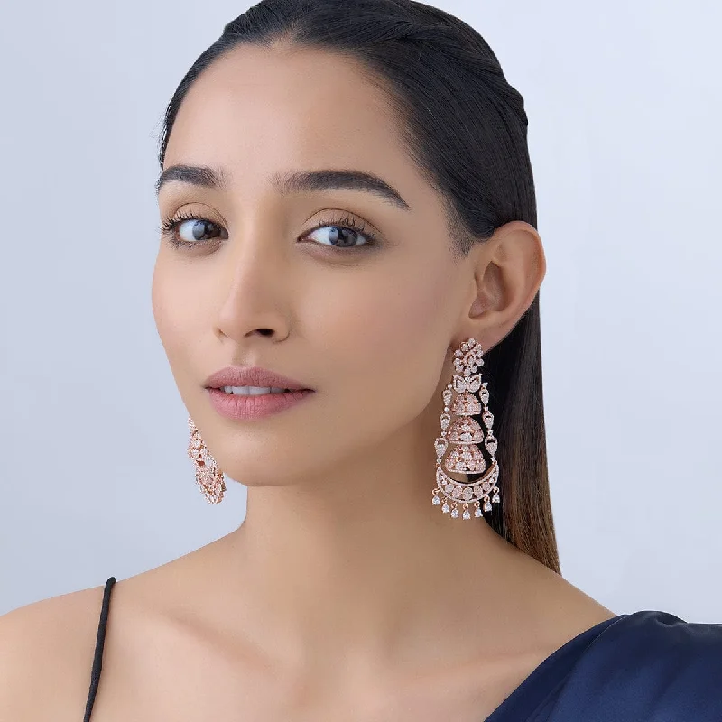 Women's Earrings – Elegant Designs for Every Personality--Zircon Earring 163873