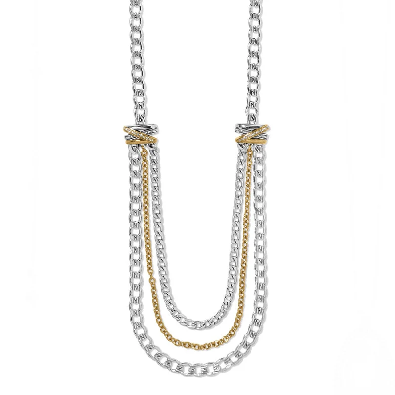 Shop Classic Women's Necklaces & Pendants with a Modern Twist-Neptune's Rings Multiple Row Chain Necklace Shop Classic Women's Necklaces & Pendants with a Modern Twist-Neptune's Rings Multiple Row Chain Necklace