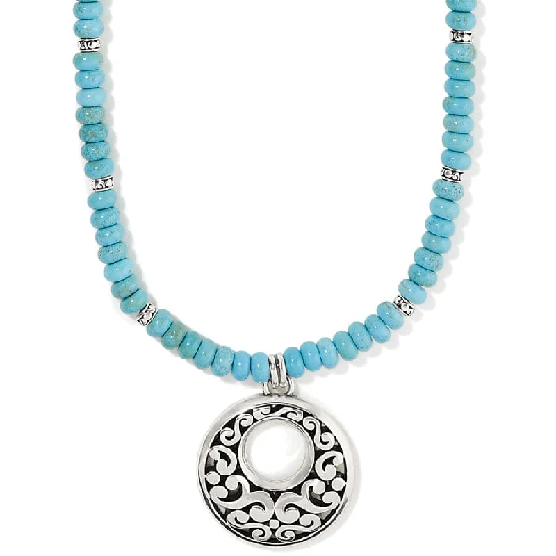 Shop Classic Women's Necklaces & Pendants with a Modern Twist-Contempo Nuevo Azul Necklace Shop Classic Women's Necklaces & Pendants with a Modern Twist-Contempo Nuevo Azul Necklace