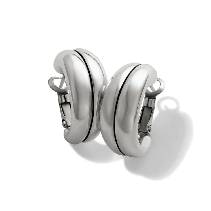 Women's Earrings – Elegant Designs for Every Personality--Pretty Tough Groove Leverback Hoop Earrings
