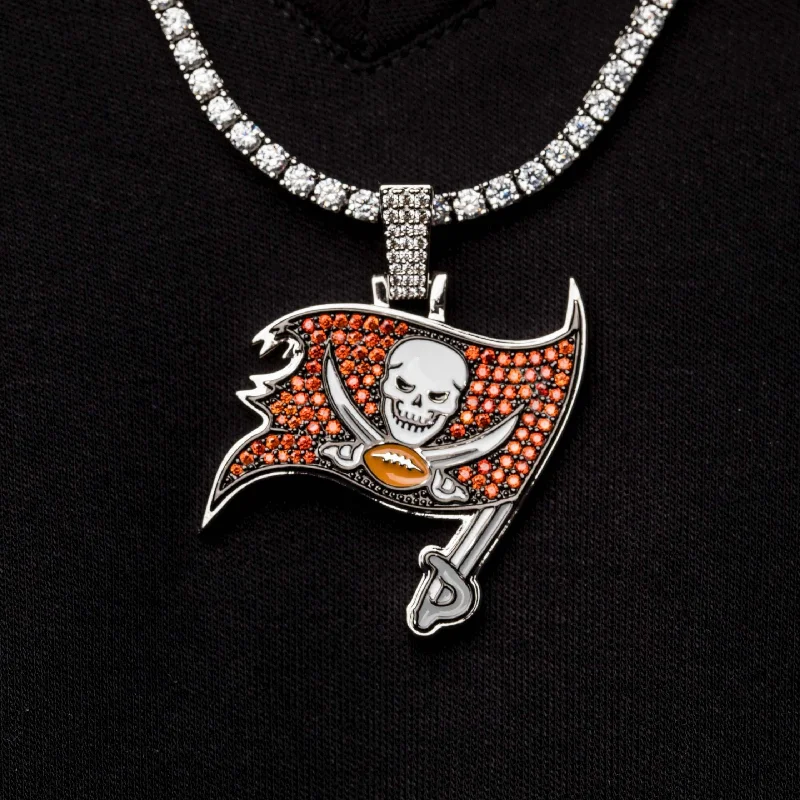 Exclusive Men's Necklaces & Pendants for the Modern Gentleman-Tampa Bay Buccaneers Official NFL Pendant Exclusive Men's Necklaces & Pendants for the Modern Gentleman-Tampa Bay Buccaneers Official NFL Pendant