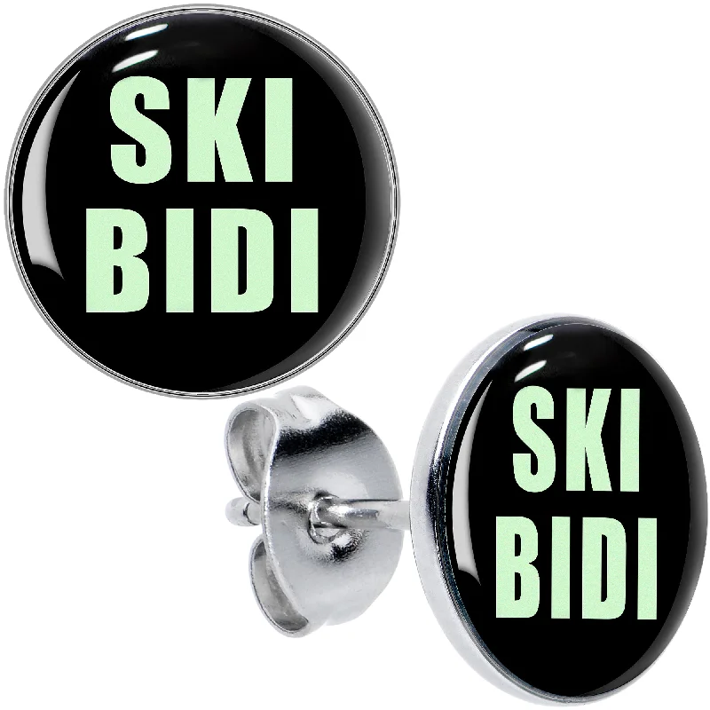 Women's Earrings – Elegant Designs for Every Personality--SKIBIDI Stud Earrings