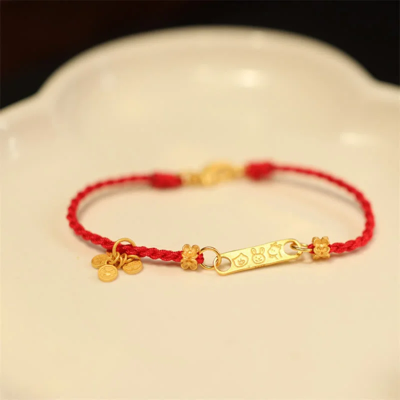 Men's Stone Beaded Bracelets-Buddha Stones 925 Sterling Silver Tai Sui Chinese Zodiac Pig Rabbit Goat Luck Braided String Bracelet Men's Stone Beaded Bracelets-Buddha Stones 925 Sterling Silver Tai Sui Chinese Zodiac Pig Rabbit Goat Luck Braided String Bracelet