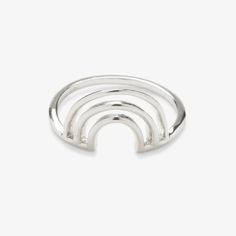Chic Women's Rings for Fashion-Forward Looks-Chasing Rainbows Ring