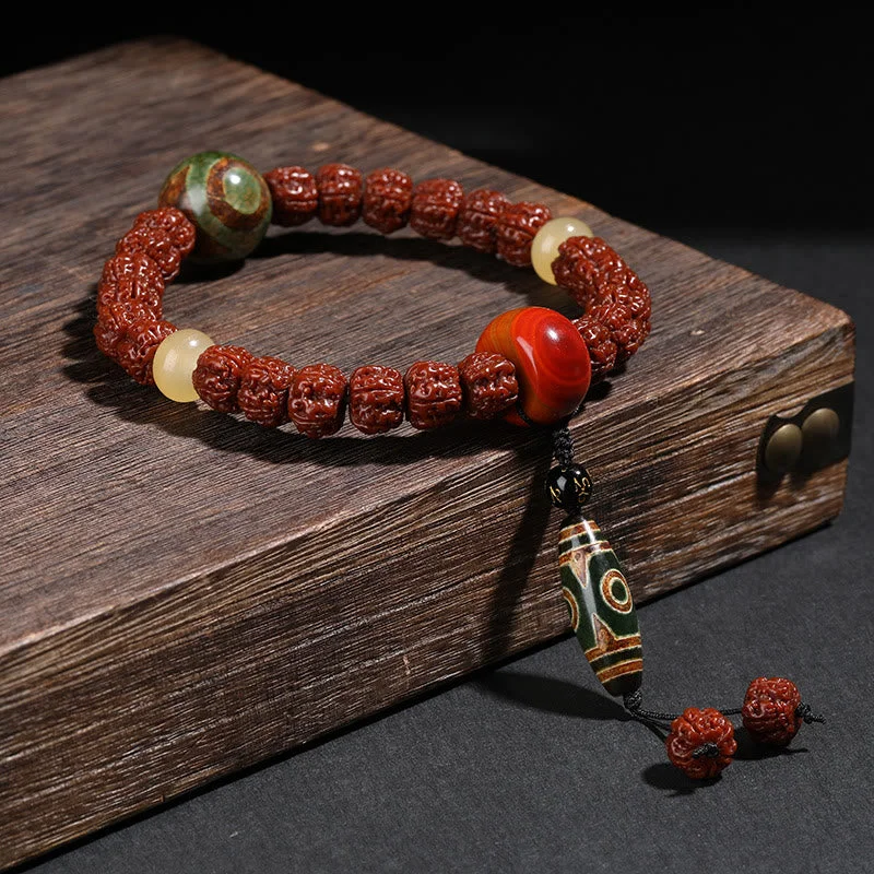 Stylish Bracelets for Men with Engraving-Buddha Stones Tibet Rudraksha Bodhi Seed Dzi Bead Lucky Cat Dancing Lion Wealth Bracelet Wrist Mala Stylish Bracelets for Men with Engraving-Buddha Stones Tibet Rudraksha Bodhi Seed Dzi Bead Lucky Cat Dancing Lion Wealth Bracelet Wrist Mala