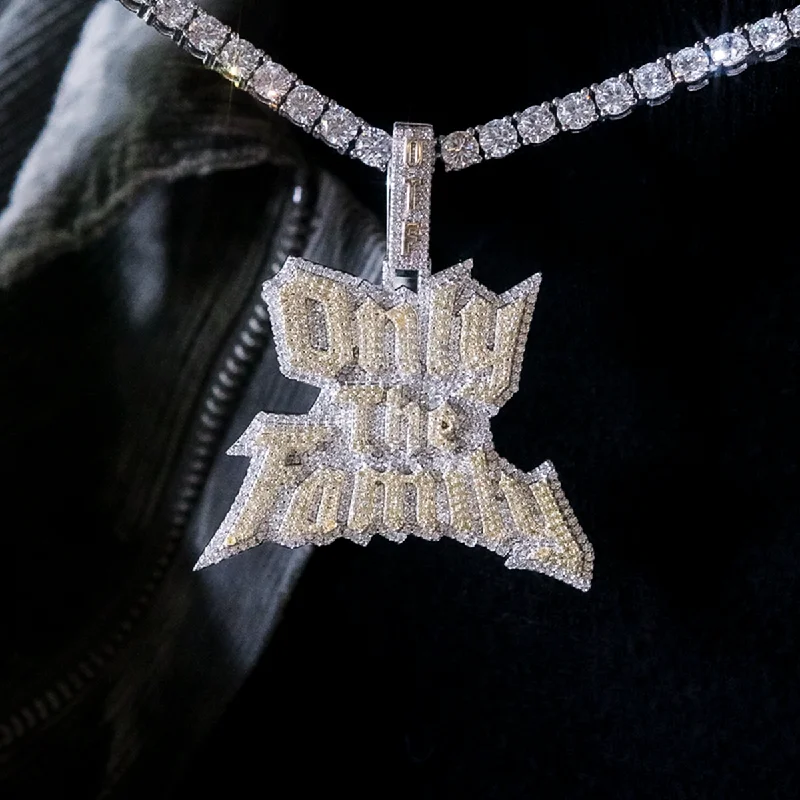 Men's Casual Bracelets-Lil Durk Only The Family Pendant