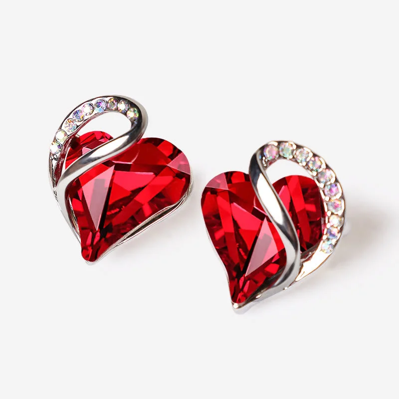 Women's Earrings – Elegant Designs for Every Personality--Natural Various Gemstone Birthstone Crystal Love Stud Earrings Women's Earrings – Elegant Designs for Every Personality--Natural Various Gemstone Birthstone Crystal Love Stud Earrings