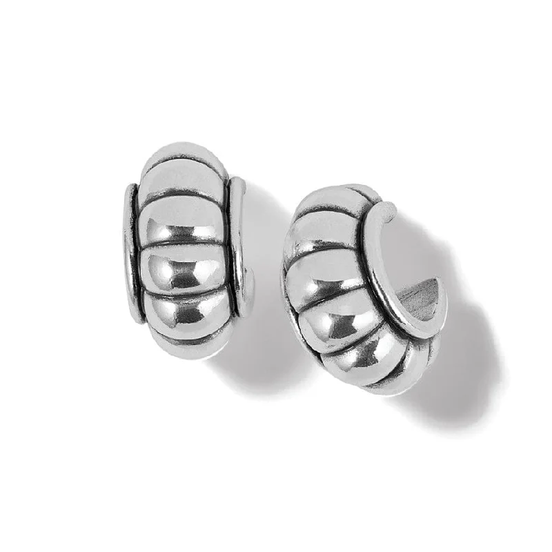 Women's Earrings – Elegant Designs for Every Personality--Mystic Moon Scallop Hoop Earrings