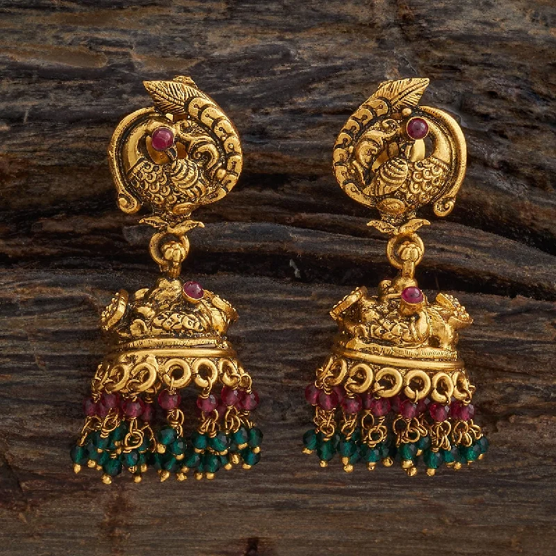 Women's Earrings – Elegant Designs for Every Personality--Silver Temple Earring 179613