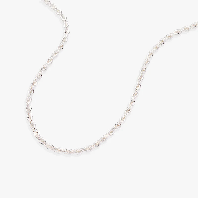 Shop Classic Women's Necklaces & Pendants with a Modern Twist-French Rope Chain Necklace Shop Classic Women's Necklaces & Pendants with a Modern Twist-French Rope Chain Necklace