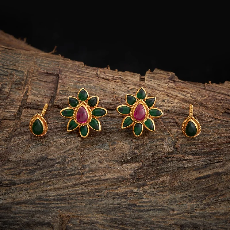 Women's Earrings – Elegant Designs for Every Personality--Silver Temple Earring 172796