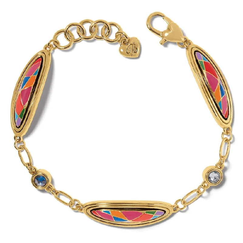Minimalist Bangles for Women-Colormix Jewel Bracelet
