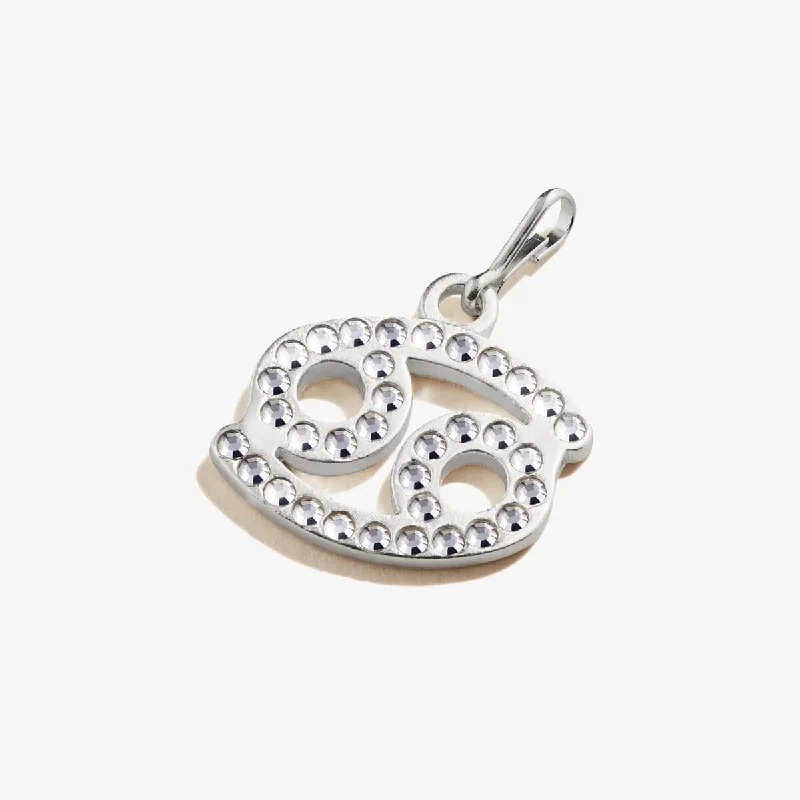 Shop Classic Women's Necklaces & Pendants with a Modern Twist-Cancer Zodiac Pavé Crystal Charm Shop Classic Women's Necklaces & Pendants with a Modern Twist-Cancer Zodiac Pavé Crystal Charm
