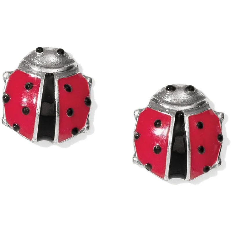 Women's Earrings – Elegant Designs for Every Personality--Spring Ladybug Mini Post Earrings