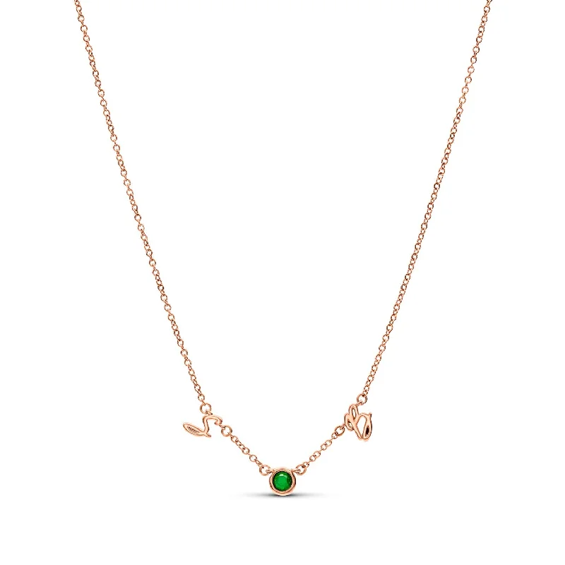 Shop Classic Women's Necklaces & Pendants with a Modern Twist-Made Mine Initials & Birthstone Necklace (Rose Gold) Shop Classic Women's Necklaces & Pendants with a Modern Twist-Made Mine Initials & Birthstone Necklace (Rose Gold)