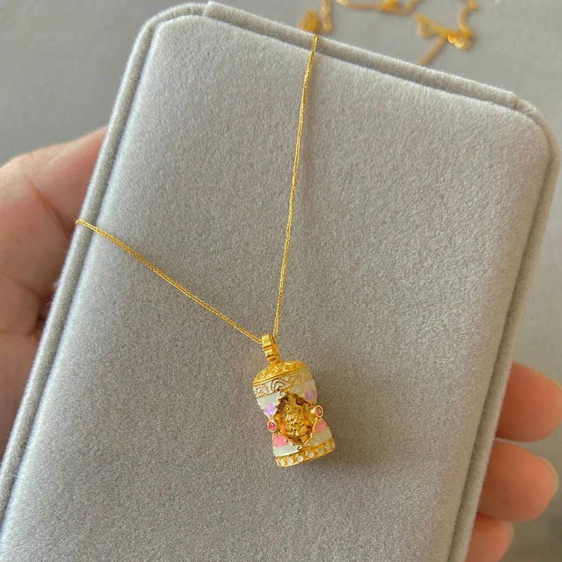 Shop Classic Women's Necklaces & Pendants with a Modern Twist-Buddha Stones Enamel Buddha Serenity Necklace Pendant Shop Classic Women's Necklaces & Pendants with a Modern Twist-Buddha Stones Enamel Buddha Serenity Necklace Pendant