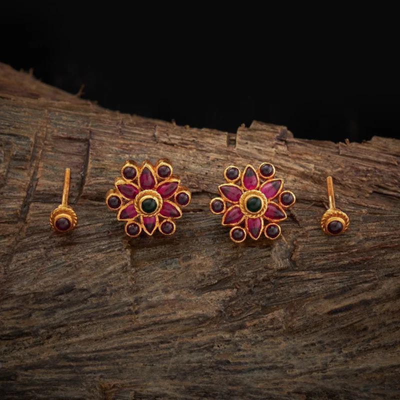 Women's Earrings – Elegant Designs for Every Personality--Silver Temple Earring 172793