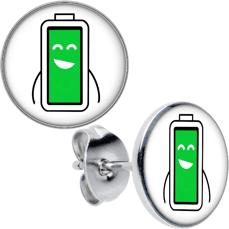 Women's Earrings – Elegant Designs for Every Personality--Battery Full Stud Earrings Women's Earrings – Elegant Designs for Every Personality--Battery Full Stud Earrings