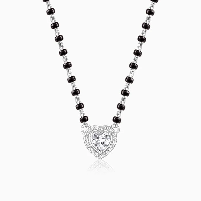 Shop Classic Women's Necklaces & Pendants with a Modern Twist-Silver Bandhan Mangalsutra Shop Classic Women's Necklaces & Pendants with a Modern Twist-Silver Bandhan Mangalsutra