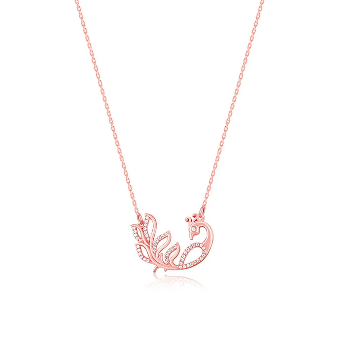 Shop Classic Women's Necklaces & Pendants with a Modern Twist-Rose Gold Adwitiya Morni Necklace Shop Classic Women's Necklaces & Pendants with a Modern Twist-Rose Gold Adwitiya Morni Necklace