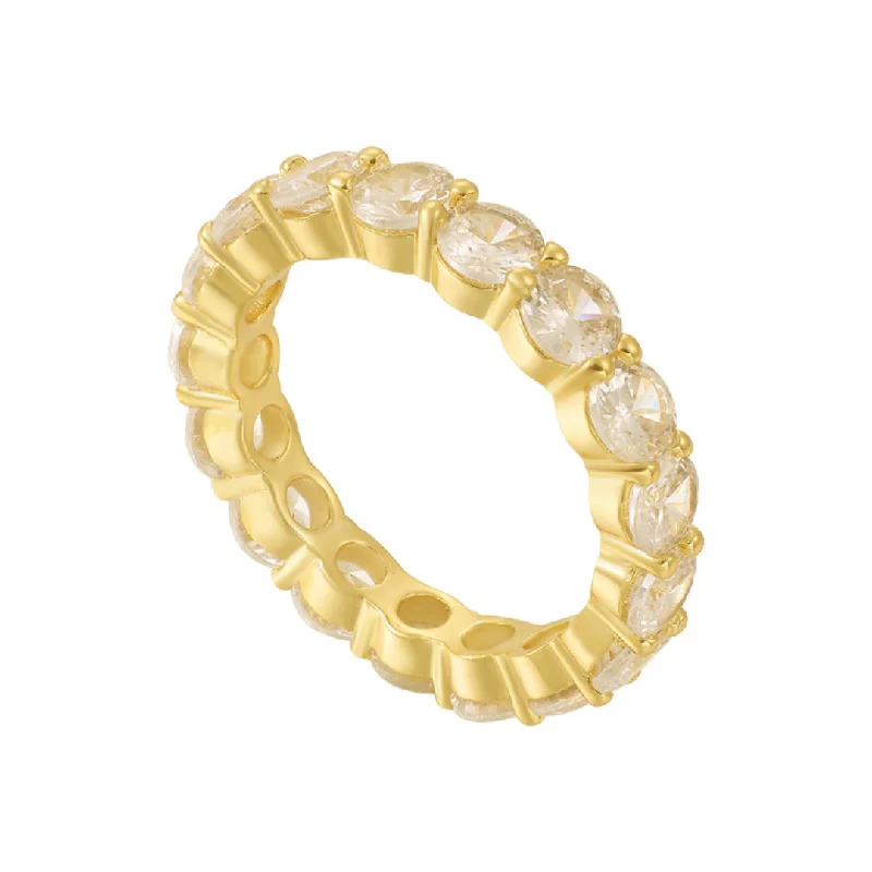 Chic Women's Rings for Fashion-Forward Looks-Ice Ice Baby Ring