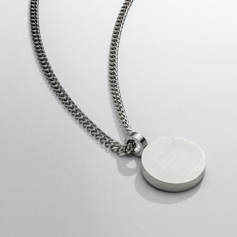 Exclusive Men's Necklaces & Pendants for the Modern Gentleman-Round Totem Pendant (Silver) Exclusive Men's Necklaces & Pendants for the Modern Gentleman-Round Totem Pendant (Silver)