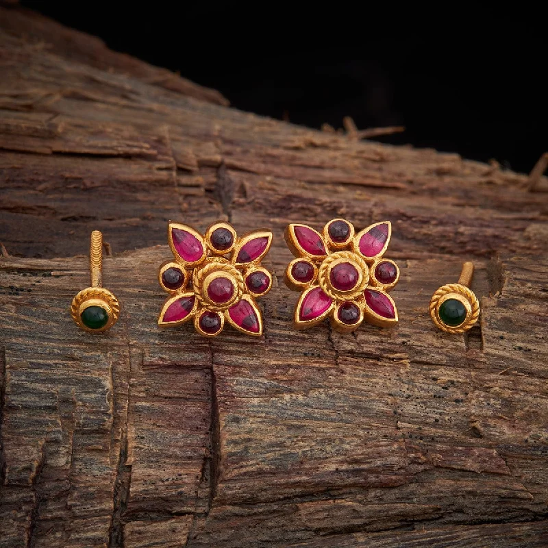 Women's Earrings – Elegant Designs for Every Personality--Silver Temple Earring 156684 Women's Earrings – Elegant Designs for Every Personality--Silver Temple Earring 156684