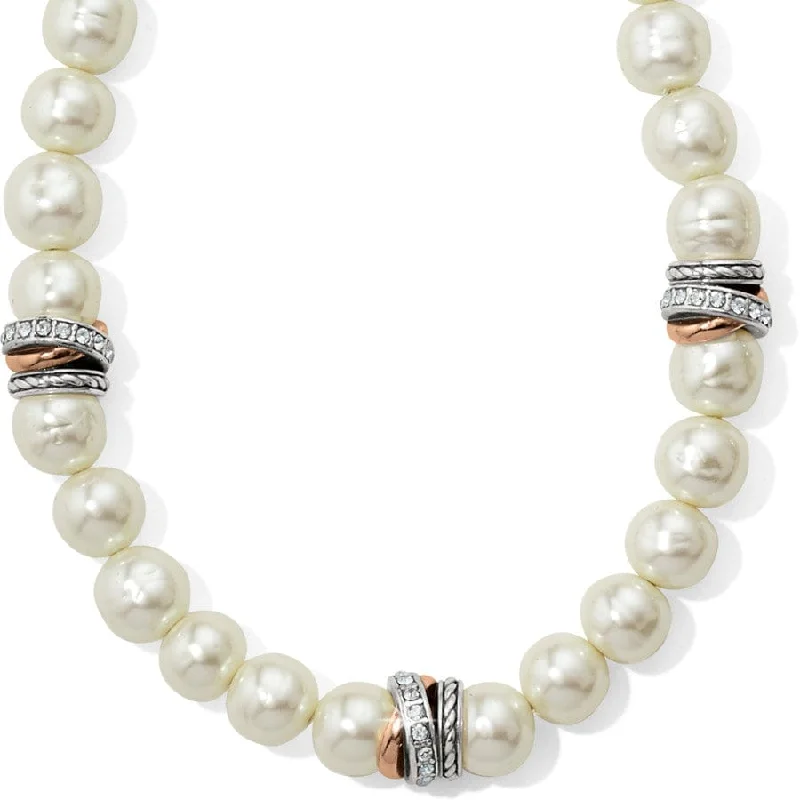 Shop Classic Women's  Necklaces & Pendants with a Modern Twist-Neptune's Rings Pearl Short Necklace