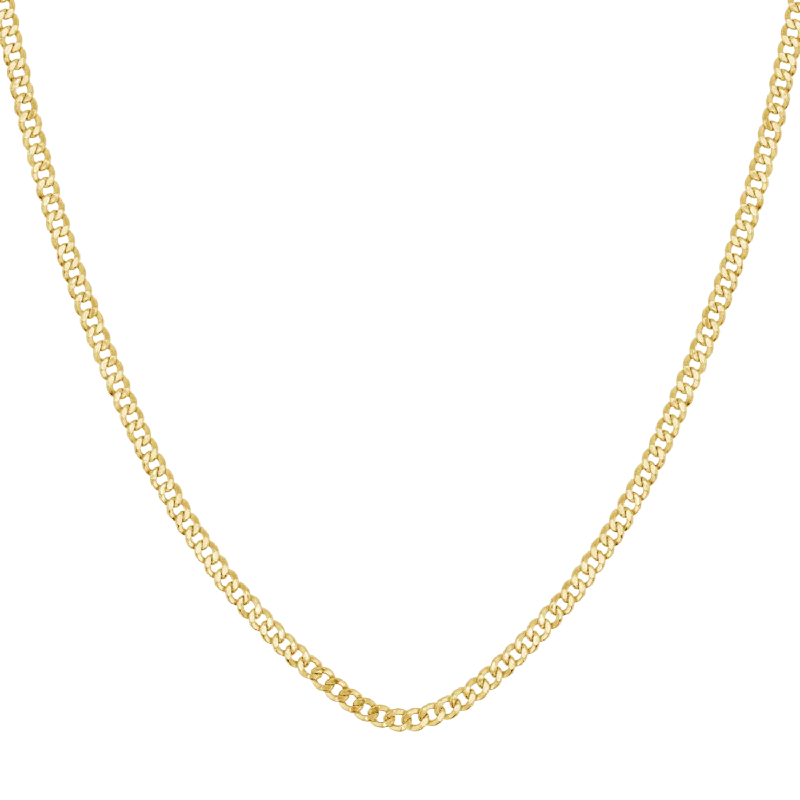 Shop Classic Women's  Necklaces & Pendants with a Modern Twist-14K Dainty Cuban Link Chain Necklace