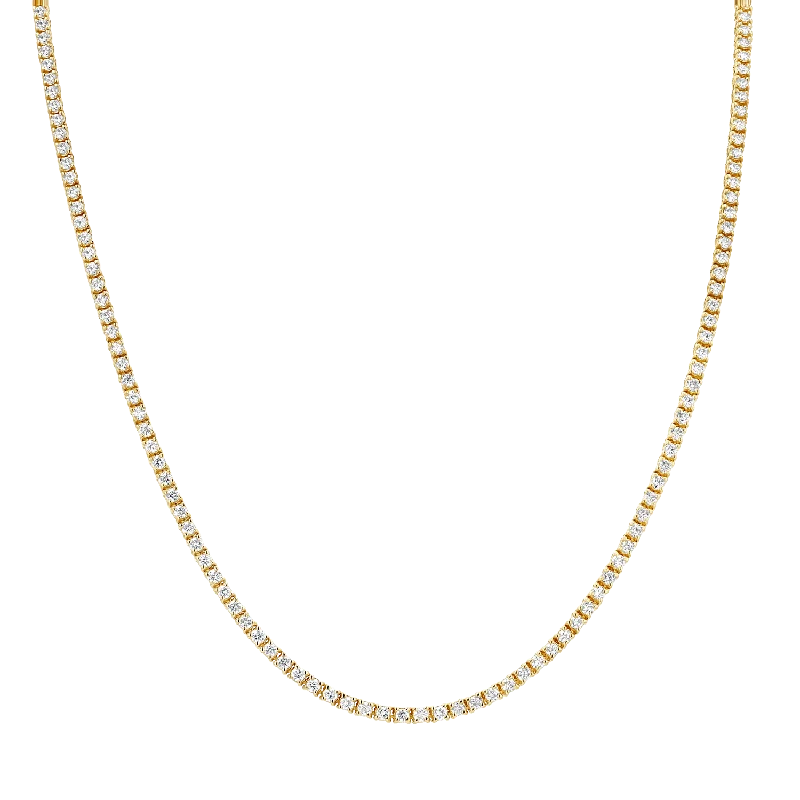 Shop Classic Women's  Necklaces & Pendants with a Modern Twist-Diamond Tennis Necklace