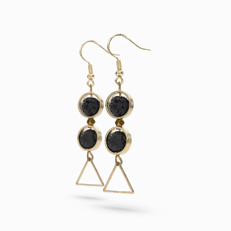 Women's Earrings – Elegant Designs for Every Personality--Triangle Diffuser Earrings