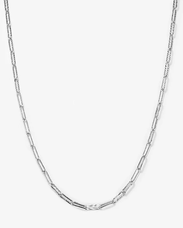 Shop Classic Women's Necklaces & Pendants with a Modern Twist-Baby Samantha Chain Necklace - Silver Shop Classic Women's Necklaces & Pendants with a Modern Twist-Baby Samantha Chain Necklace - Silver