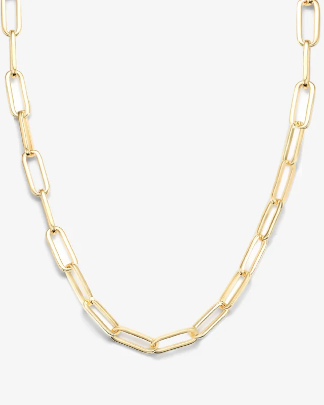 Shop Classic Women's Necklaces & Pendants with a Modern Twist-Carrie Chain Necklace - Gold Shop Classic Women's Necklaces & Pendants with a Modern Twist-Carrie Chain Necklace - Gold