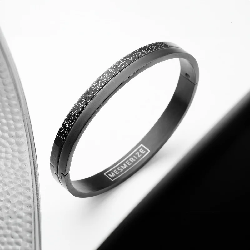 Magnetic Bracelets for Men-Delta Grid Kada Bracelet