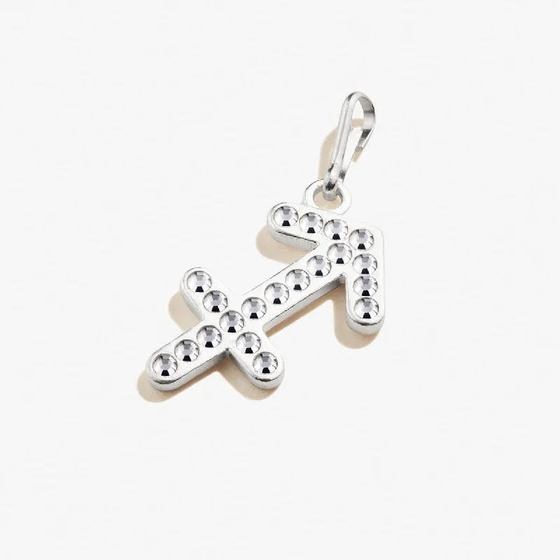 Shop Classic Women's Necklaces & Pendants with a Modern Twist-Sagittarius Zodiac Pavé Crystal Charm Shop Classic Women's Necklaces & Pendants with a Modern Twist-Sagittarius Zodiac Pavé Crystal Charm