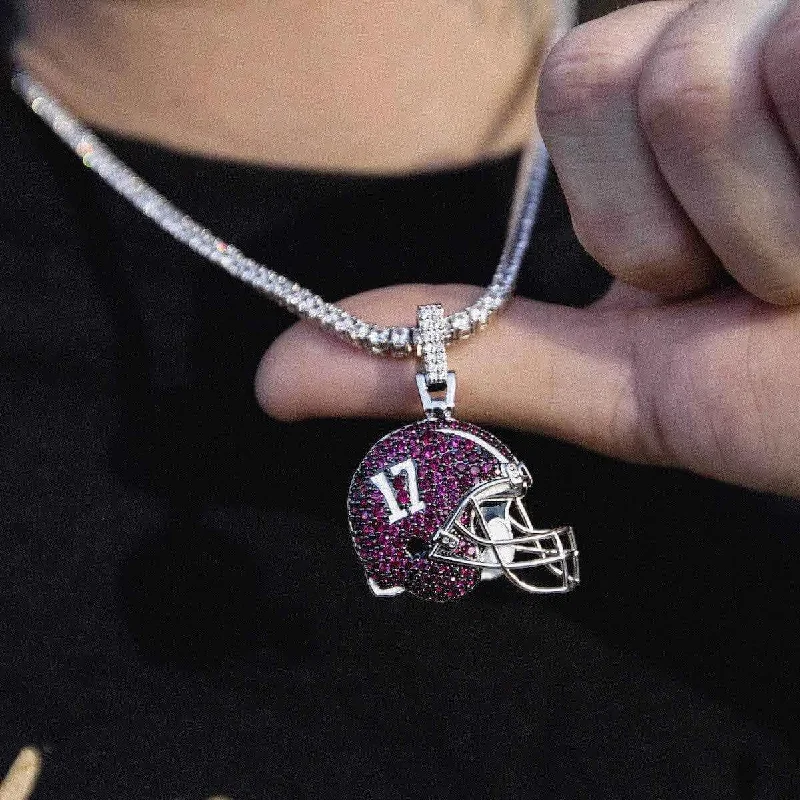 Exclusive Men's Necklaces & Pendants for the Modern Gentleman-Alabama Official NCAA Football Helmet Pendant Exclusive Men's Necklaces & Pendants for the Modern Gentleman-Alabama Official NCAA Football Helmet Pendant