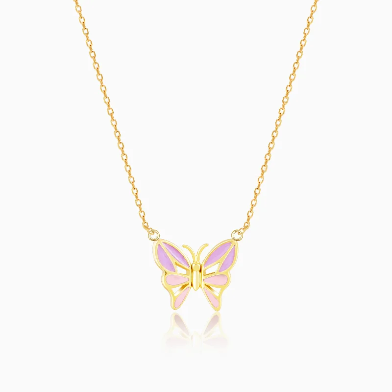 Shop Classic Women's Necklaces & Pendants with a Modern Twist-Golden Flutter With Joy Butterfly Necklace Shop Classic Women's Necklaces & Pendants with a Modern Twist-Golden Flutter With Joy Butterfly Necklace
