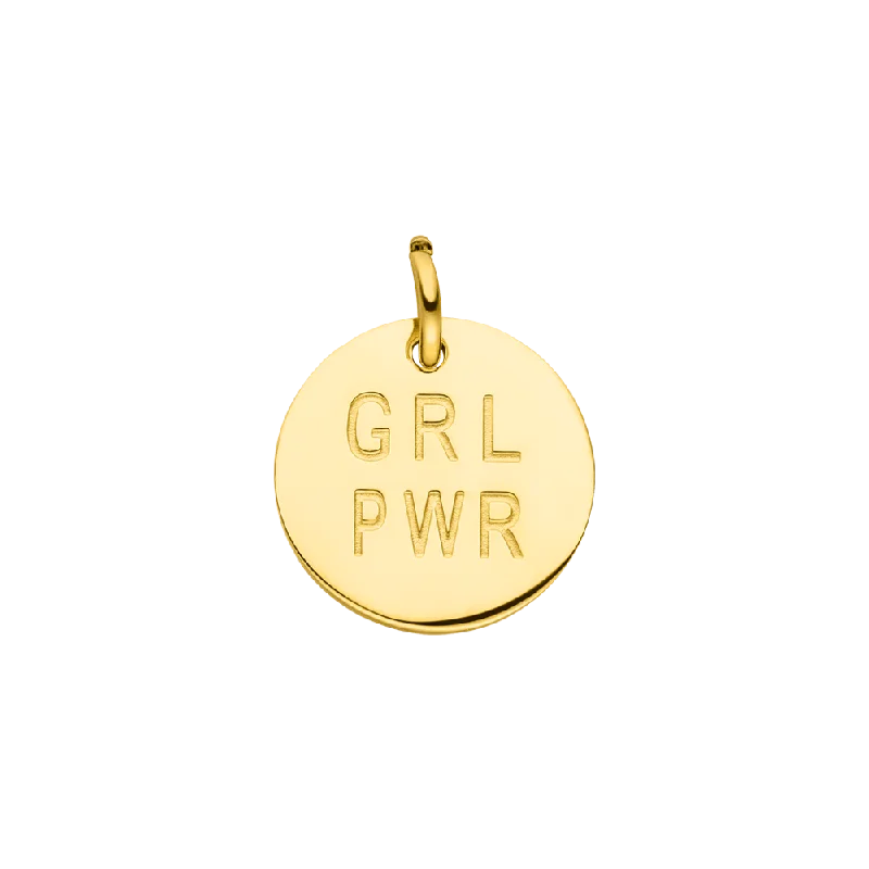 Shop Classic Women's  Necklaces & Pendants with a Modern Twist-GRL PWR Charm