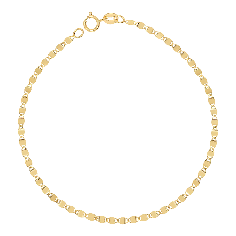 Adjustable Beaded Bracelets for Men-Mirror Chain Bracelet